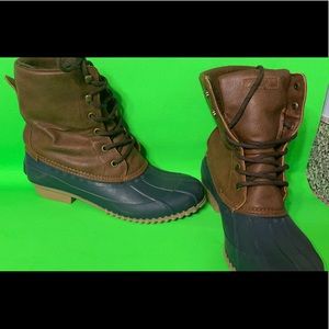 Rain/snow boots women size 8 $20